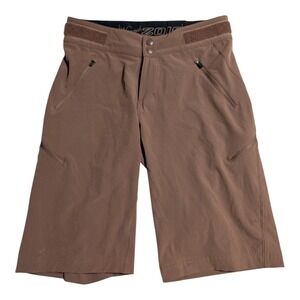 ZOIC Navaeh Womens XS Brown Mountain Bike Shorts MTB Cycling Stretch Pockets
